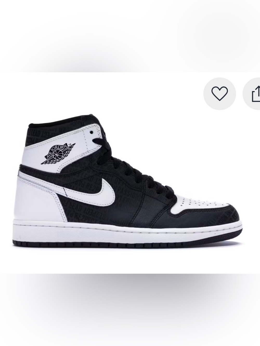 Air Jordan 1 Retro High OG 'RE2PECT' M 12  new with box